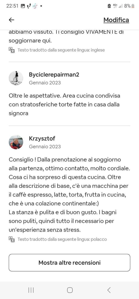 le Rose di santina Bed and Breakfast in Sardinia