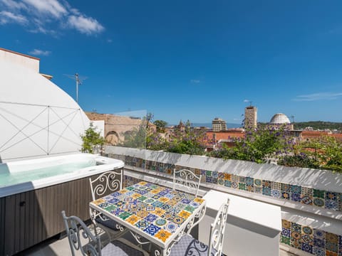 Hot Tub, View (from property/room), Balcony/Terrace, Open Air Bath