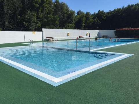 Pool view, Swimming pool, sunbed