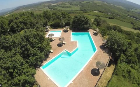 Natural landscape, Bird's eye view, Garden, Mountain view, Pool view, Swimming pool, Swimming pool