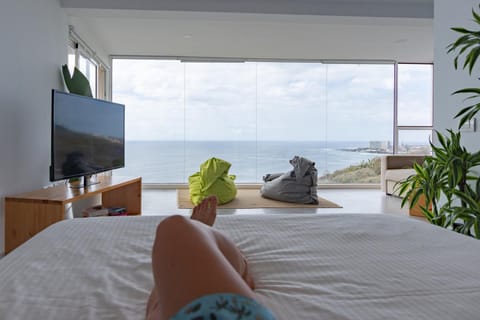 Property building, Bedroom, Sea view