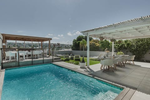 Patio, View (from property/room), Seating area, Pool view, Swimming pool, Swimming pool, sunbed