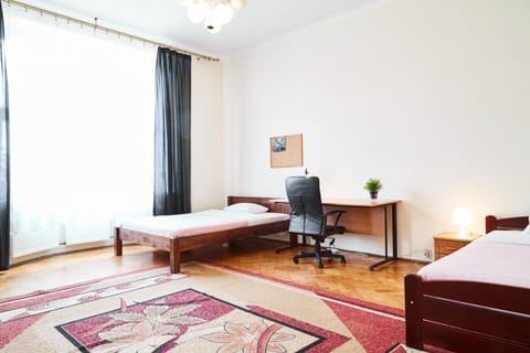 Bed, Photo of the whole room, Bedroom, hair dresser