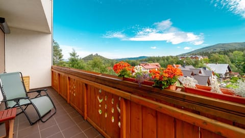 Day, Natural landscape, View (from property/room), Balcony/Terrace, Mountain view