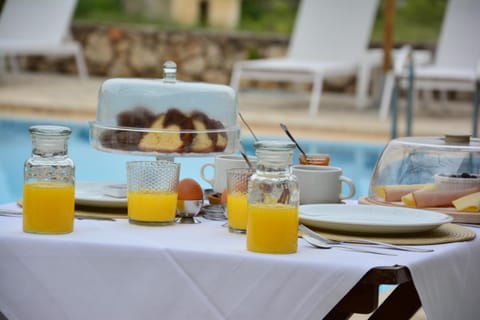 Food and drinks, Food, Pool view, Breakfast, Continental breakfast