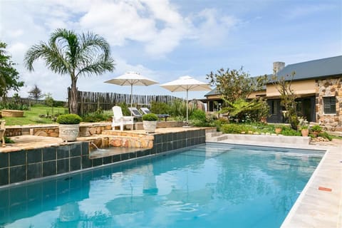 Patio, Day, Natural landscape, Garden, Garden view, Pool view, Swimming pool, sunbed