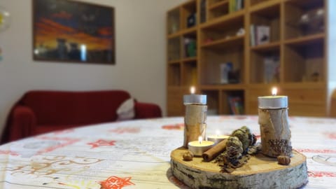 Winter, Living room, Decorative detail