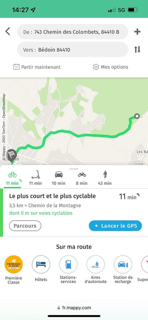 Chambres d'Hôtes de Curnier Bed and Breakfast in Bédoin