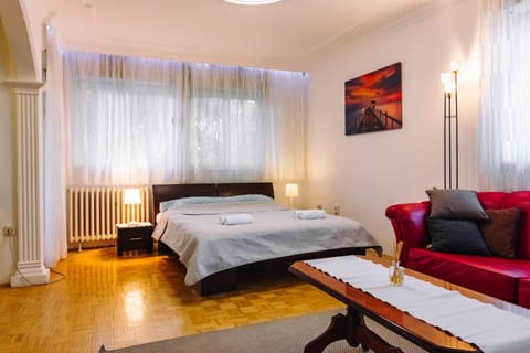 Living room, Bedroom