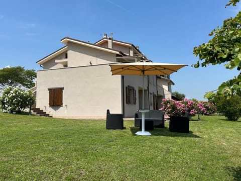Property building, Garden, Garden view