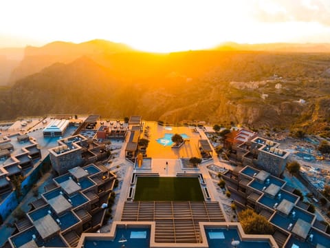 Property building, Natural landscape, Bird's eye view