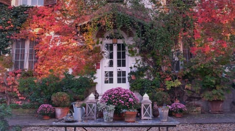 Facade/entrance, Autumn, On site, Sunset