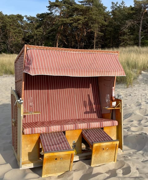 Beach, sunbed