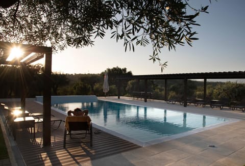 Pool view, Area and facilities, Swimming pool, Swimming pool, Sunset, sunbed