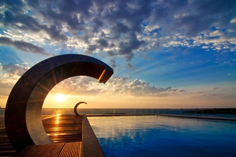Day, Natural landscape, Hot Tub, Balcony/Terrace, Pool view, Swimming pool, Sunrise, Sunset, Open Air Bath