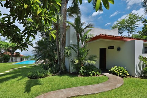 Property building, Pool view