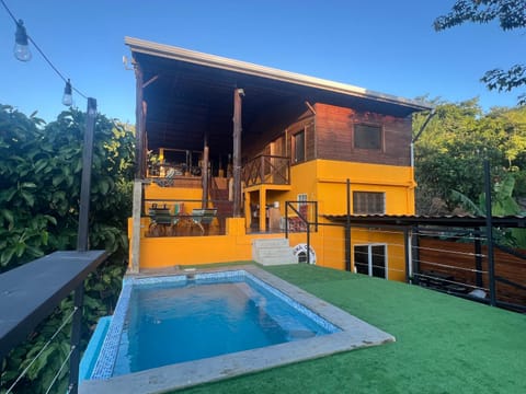 Property building, Pool view