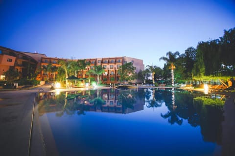 Property building, Nearby landmark, Night, Natural landscape, City view, Pool view, Swimming pool, Swimming pool, Location