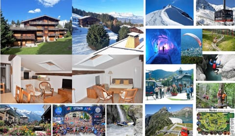 Saint Gervais - Le Bettex T3 Duplex (1400m d'altitude)/ 55m2 / Vue Mont Blanc - Aux Pieds des Pistes! Apartment in Saint-Gervais-Bains