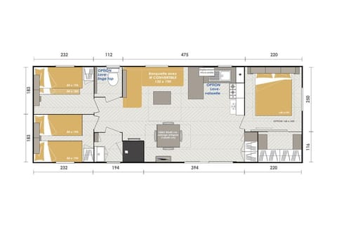 Camping Officiel Siblu Domaine de Dugny Campground/ 
RV Resort in Centre-Val de Loire