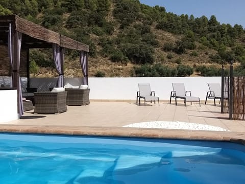 Pool view, Swimming pool, Swimming pool, sunbed