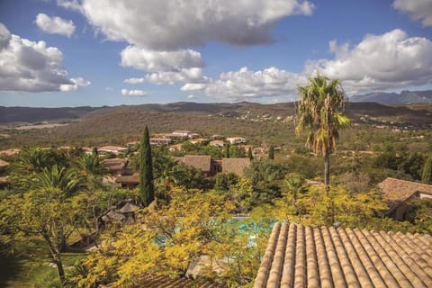 Natural landscape, Mountain view, Pool view