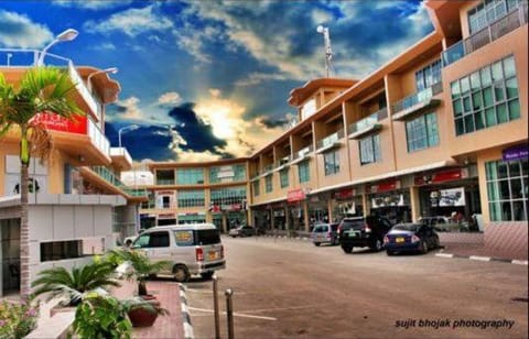 Property building, Sunset