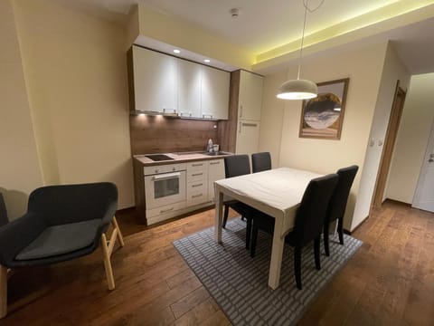 Kitchen or kitchenette, Dining area