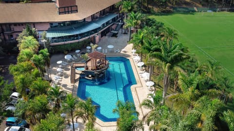 Day, Natural landscape, Bird's eye view, Garden, Garden view, Pool view, Swimming pool, sunbed