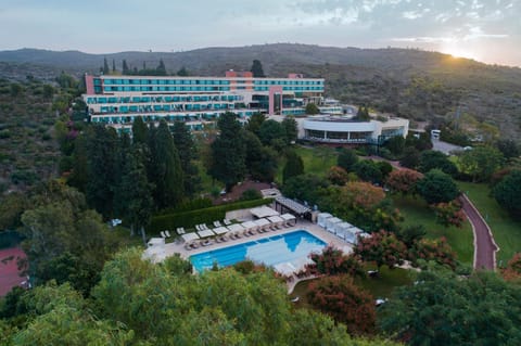 Bird's eye view, Pool view