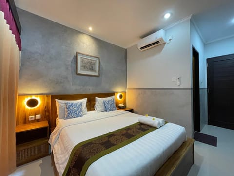 Bedroom, air conditioner