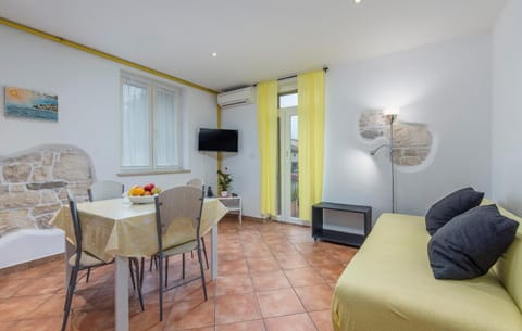 Property building, Living room, Dining area