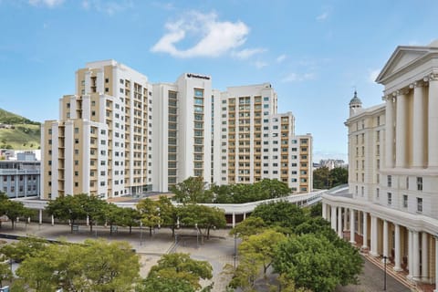 Property building, On site