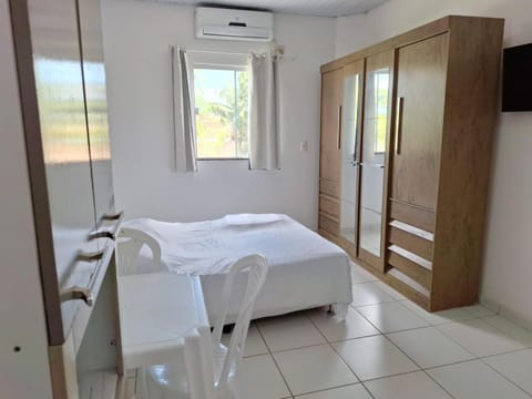 Bed, TV and multimedia, Bedroom, wardrobe, air conditioner