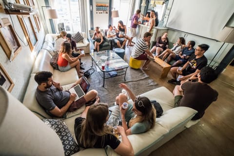 People, Living room, Seating area, Time of day