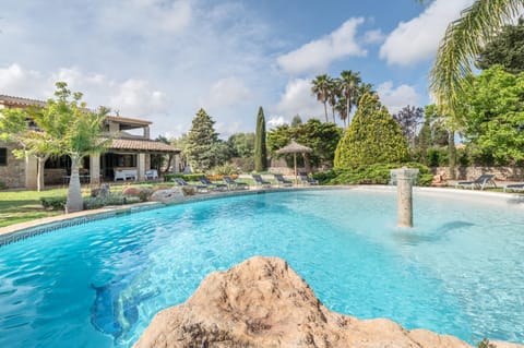 Property building, Living room, Swimming pool