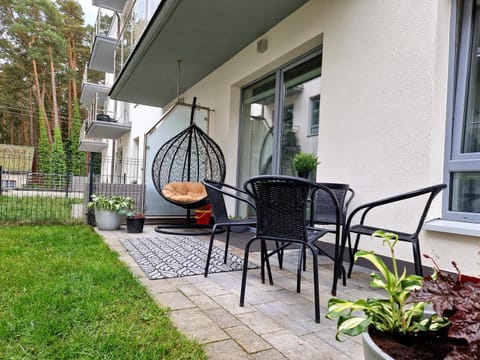 Apartament IKAR - 2 pokojowy przy morzu z własnym ogródkiem Apartment in West Pomeranian Voivodeship, Poland