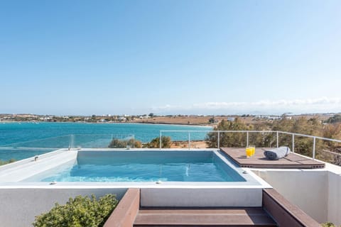 Hot Tub, View (from property/room), Balcony/Terrace, sunbed