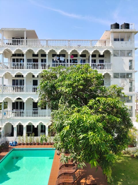 Property building, Pool view, Swimming pool