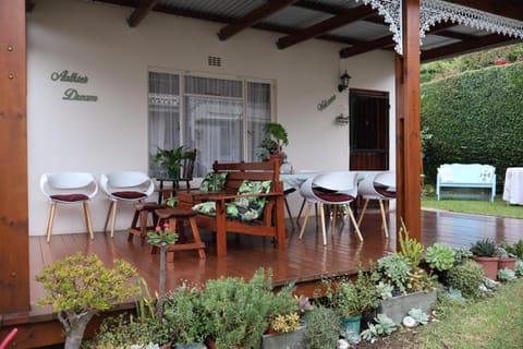 Patio, Seating area, Garden view, Mountain view