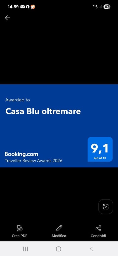 Casa Blu oltremare House in Sardinia