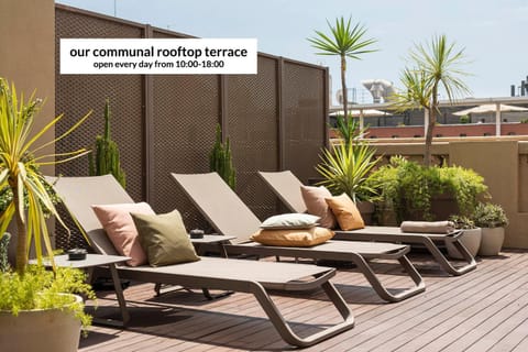 Balcony/Terrace, sunbed