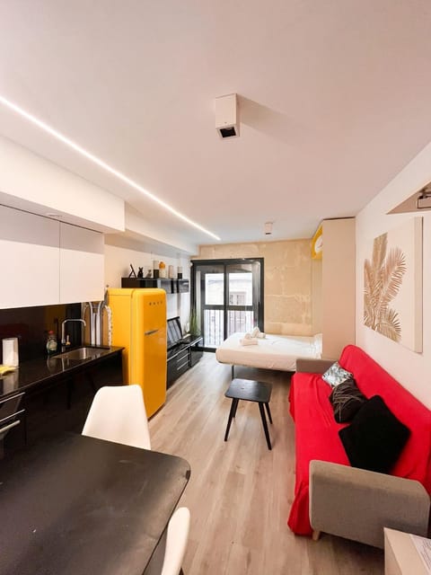 Living room, Bedroom
