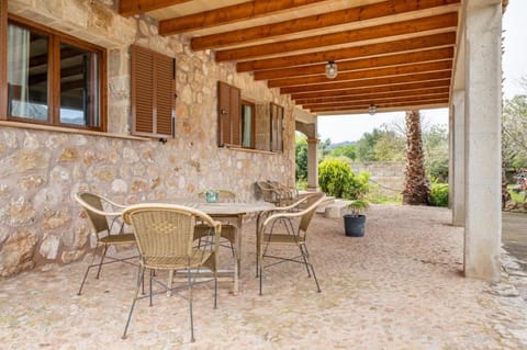 Patio, Day, Garden view
