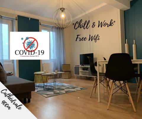 Chill & Work Apartment in Clermont-Ferrand
