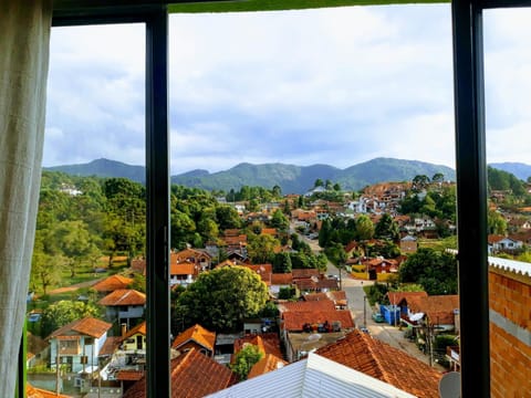 Day, Natural landscape, Bird's eye view, City view, Mountain view