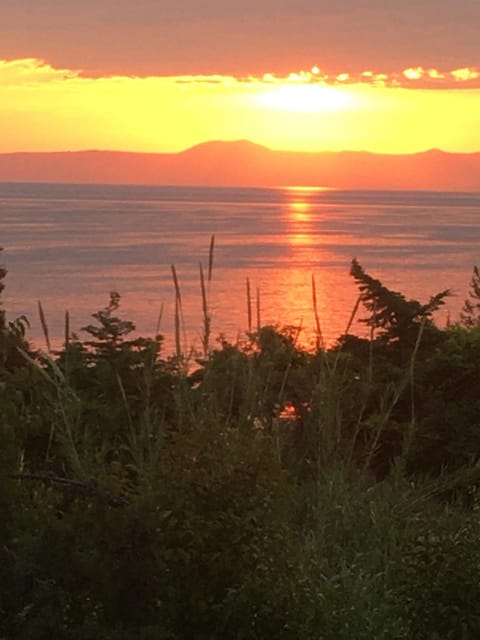 Natural landscape, Sea view, Sunrise