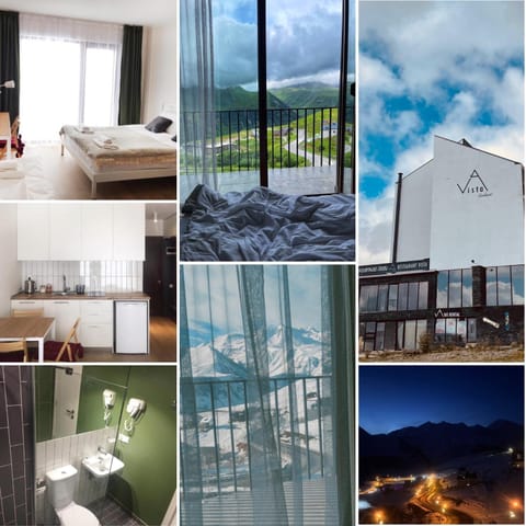 Toilet, Bed, Night, Neighbourhood, Billiard, Bathroom, Kitchen or kitchenette, Photo of the whole room, Bedroom, Mountain view, Mountain view