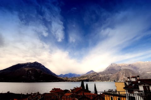 Property building, Natural landscape, Lake view, Mountain view