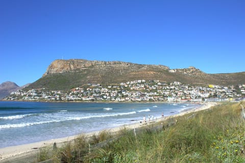 Natural landscape, Beach, Mountain view